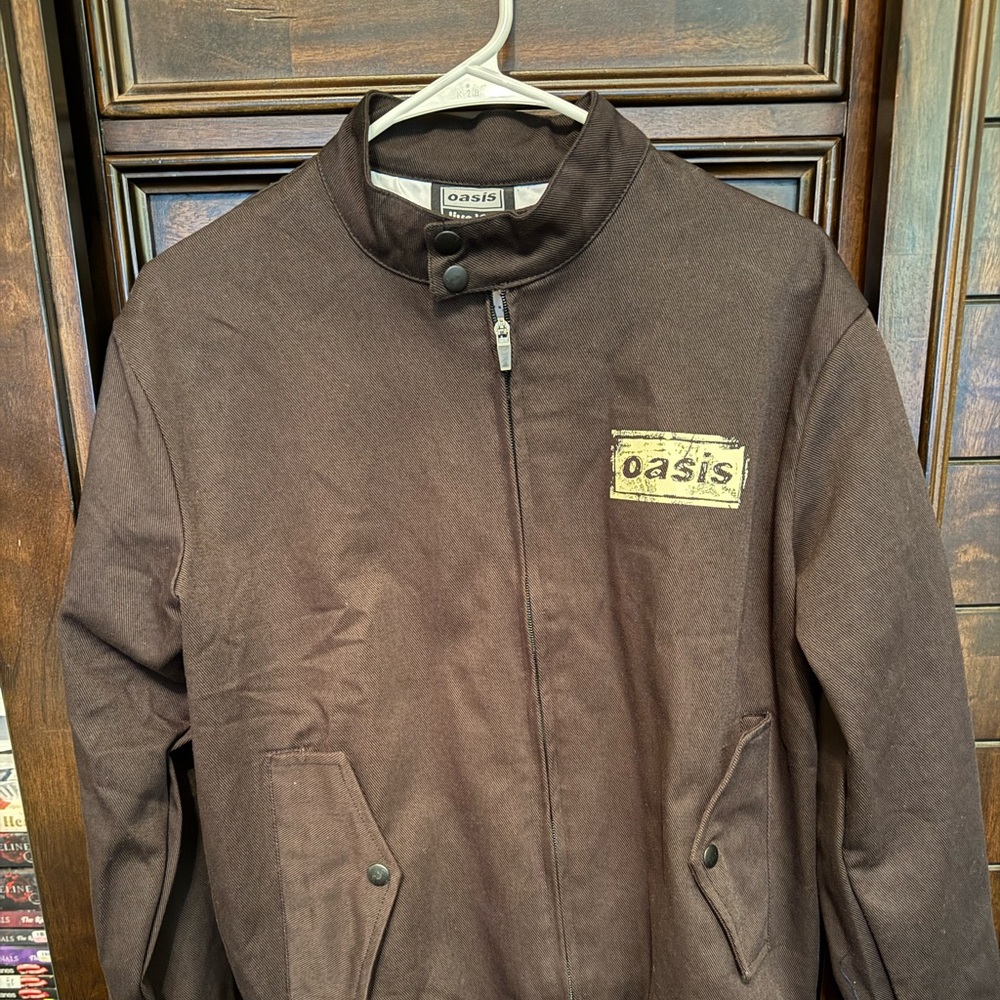 OASIS LIVE 25 LOGO HARRINGTON JACKET LA POP UP BNWT!!